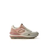 Alberto Guardiani Beyaz-Pembe Kadın Deri - Kumaş Sneaker G03G100029