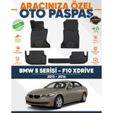 Alberto Rossi Alberto Rossı Bmw 5 Serisi F10 Xdrıve 2013+2016 3D Havuzlu Paspas - Siyah