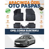 Alberto Rossi Alberto Rossı Opel Corsa Elektrikli 2019+ 3D Havuzlu Paspas - Siyah