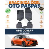 Alberto Rossi Alberto Rossı Opel Corsa F 2019+ 3D Havuzlu Paspas - Siyah