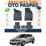 Alberto Rossi Alberto Rossı Renault Megane 3 Sw 2010-2015 3D Havuzlu Paspas - Siyah