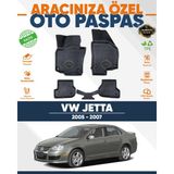 Alberto Rossi Alberto Rossı Volkswagen Jetta 2005+2007 3D Havuzlu Paspas - Siyah