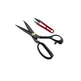 ALBERTOS PIN 8 Inch 20.32 cm Terzi Kot Ve Kumaş Kesim Makası İplik Temizleme Makası Hediyeli