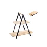 Albetto 2 Katlı Bambu Stant, Baharat Stantı, Çok Amaçlı Mutfak Rafı bmb27