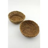 Albetto 2 li Hasır Çerezlik Kase 13*6cm