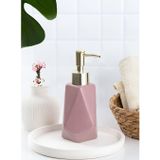 Albetto 3203 Porselen Sıvı Sabunluk - Tezgah Üstü Banyo Mutfak Lavabo Sabunluğu - 250 Cc