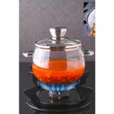 Albetto Borosilikat Cam Tencere 1200ml Isıya Dayanıklı 3624