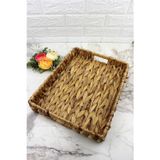 Albetto El Örme Hasır Dekoratif Tepsi Dikdörtgen 40*32cm