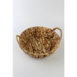 ALBETTO Hasır Rattan Ekmeklik Ekmek Sepeti Yuvarlak 23cm