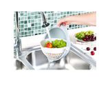 Albetto Lüks Plastik Süzgeç Dönerli Süzgeç 22cm Mint