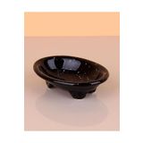 ALBETTO Seramik Katı Sabunluk Siyah Granit 14cm