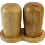 Albetto Stantlı Bambu Tuzluk Biberlik 250ml Baharatlık