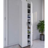 Albi Ayakkabılık - Çok Amaçlı Dolap - Kiler Dolabı - Banyo Dolabı - 60 cm - Beyaz