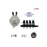ALBİEN Atiker Uyumlu Sıralı Sistem Regülatör 140kw + Albien Ultra Lpg Enjektör 4 Silindir 2 ohm