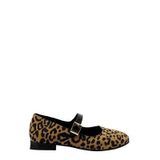 Albini 26100780 Babet Leopar Desenli Kadın Ayakkabı