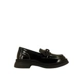 Albini 26101906R Rugan Deri Kadın Loafer Siyah 37