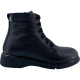 Albini 26102550 Siyah Hakiki Deri Kadın Bot