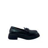 Albini 2610556D Hakiki Deri Kadın Loafer Ayakkabı Siyah 40