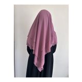 ALBİSE BUTİK Kısa Gülkurusu Sufle (KHİMAR)