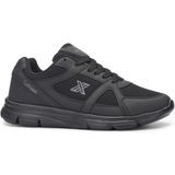Albishoes Erkek Büyük Numara Battal Yazlık Hafif Rahat Taban Erkek Sneaker Spor Ayakkabı (45-48) - Siyah
