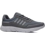 Albishoes Erkek Büyük Numara Jumbo Anatomik Yazlık Hafif Rahat Esnek Sneaker Spor Ayakkabı (48-50) - Füme