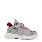 Albishoes Erkek Çocuk Unisex Kışlık Mevsimlik Cırtlı Hafif Rahat Esnek Taban Sneaker Spor Ayakkabı