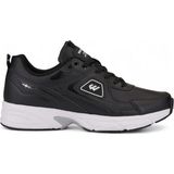 Albishoes Erkek Kışlık Mevsimlik Anatomik Yumuşak Rahat Taban Günlük Yürüyüş Sneaker Spor Ayakkabı (Siyah - Beyaz)