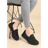 AlbiShoes Kadın Anne Bağcıksız Kolay Giyim Günlük Yürüyüş Babet Ayakkabı Anatomik Spor Ayakkabı