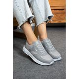 Albishoes Kadın Erkek Unisex Kalın Taban Yazlık Fileli Hafif Rahat Esnek Taban Sneaker Spor Ayakkabı