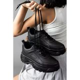 Albishoes Kadın Günlük Sneaker Yüksek Taban 6 Cm Hafif Rahat Spor Ayakkabı Kadın Kalın Taban Sneaker
