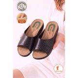 AlbiShoes Kadın İnce Taban Rahat Yumuşak Pedli Taş Detaylı Günlük Anne Kadın Terlik Gün Boyu Rahat