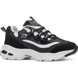 Albishoes Kadın Kışlık Mevsimlik Rahat Taban Günlük Yürüyüş Koşu Kadın Sneaker Spor Ayakkabı - Siyah - Beyaz