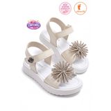 AlbiShoes Kız Çocuk Cırt Cırtlı Yazlık Günlük Düğün Kız Çocuk Sandalet Rahat Yumuşak Taban Ayakkabı
