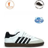Albishoes Unisex Çocuk Sneaker Günlük Okul Erkek Kız Çocuk Spor Ayakkabı Çocuk Sneaker Ayakkabı - Beyaz - Siyah