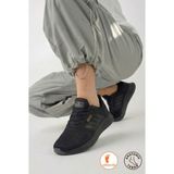 Albishoes Unisex Erkek Kadın Rahat Yumuşak Anatomik Taban Yazlık Fileli Sneaker Günlük Spor Ayakkabı - Siyah - Siyah