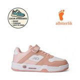 Albishoes Unisex Kız Erkek Çocuk Basket Cırtlı 4 Mevsim Kışlık Anatomik Sneaker Çocuk Spor Ayakkabı