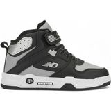 Albishoes Unisex Kız Erkek Çocuk Boğazlı Basket Cırtlı 4 Mevsim Kışlık Çocuk Anatomik Spor Ayakkabı - Buz - Siyah