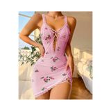 Albonse Dantelli Hizmetçi Kostümü, L/XL, MH-13005-1, Siyah, kadın