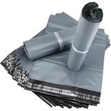 Alc 30x38+4 Kargo Poşeti Cepli Eko Gri 100'lü Paket - BOYUT - 30*38+4