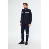 Alc İş Elbiseleri 7/7 Gabardin Yelek Içi Polarlı - Lacivert - M