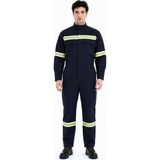Alc İş Elbiseleri Alev Almaz Tulum - Lacivert - XL