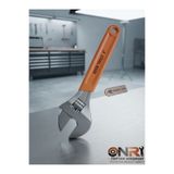 ALC KEEN TOOLS 8 İnç Profesyonel Kurbağacık İngiliz Anahtarı - Ayarlanabilir Çelik Somun Sıkma Anahtarı