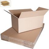 ALC PackMai 36x20x16 Koli-kutu 30adet Hafif Eşya | E-ticaret-nakliye-ev Taşıma Kolisi-küçük Boyut Tek Oluklu - 30 Adet