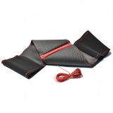 Alcantara Kırmızı Yüzüklü Direksiyon Kılıfı