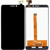 Alcatel One Touch idol S OT6034 LCD ve Siyah Çıtasız Dokunmatik Cep Telefonu Ekranı