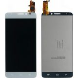 Alcatel OneTouch Idol X 6040D Dokunmatik Ekran Beyaz Display Module LCD Touch Screen Glass White