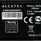 Alcatel OneTouch OT-665 - X / OT-356 Pil Batarya CAB22B0000C1