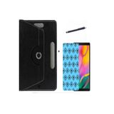 Alcatel Smart Tab 7 7" 3lü Set Universal Tablet Kılıfı Nano Ekran Koruyucu ve Kalem
