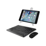Alcatel Uyumlu 1T 10 inch için Touchpad BT Klavye+Mouse+Stand AL2766