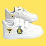 ALCdesing Amazoondesing 7 Taraftar Baskılı Erkek Çocuk Spor Ayakkabı ve Sneakers - WHIGR-Beyaz